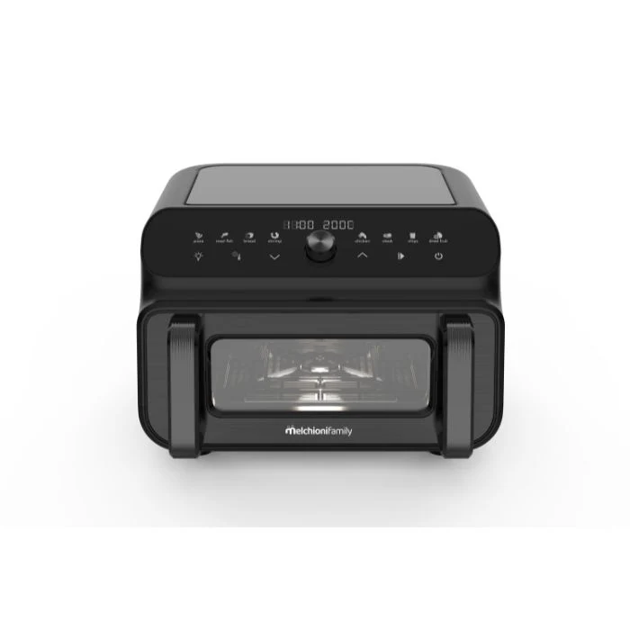 Melchioni Beatrice Friggitrice Ad Aria E Grill 10 Litri Fino a 230°c Acciaio Inox