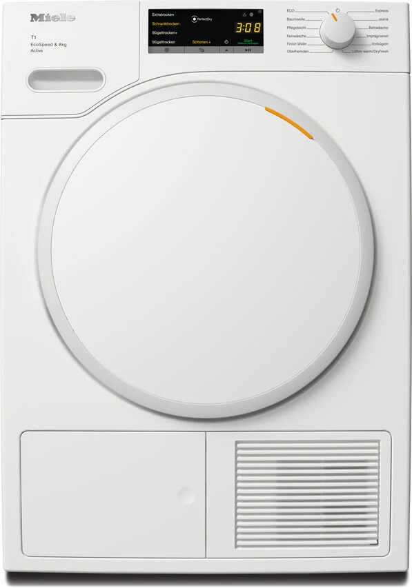 Miele TWA520WP Asciugatrice A Libera Installazione 8 Kg, PerfectDry, FragranceDos, Classe C, Bianco