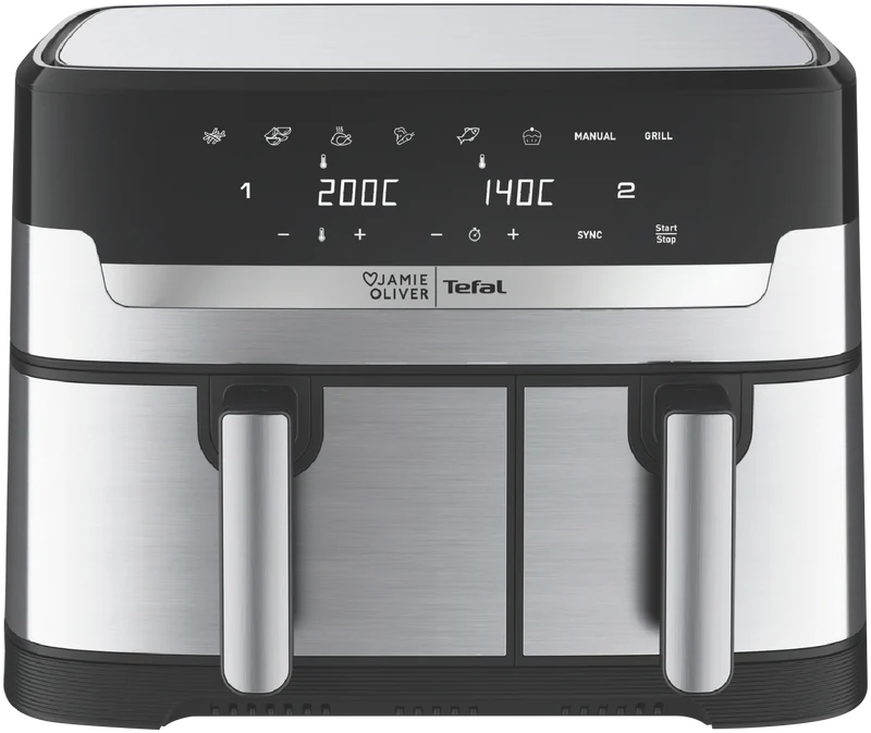 Tefal Jamie Oliver By Tefal Dual Air Fryer