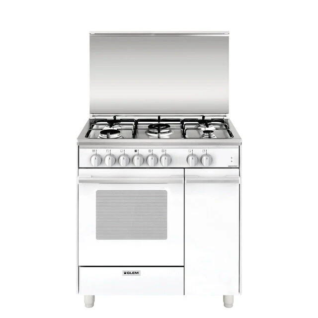Glem Gas UQ855MX6 cucina Elettrico Bianco