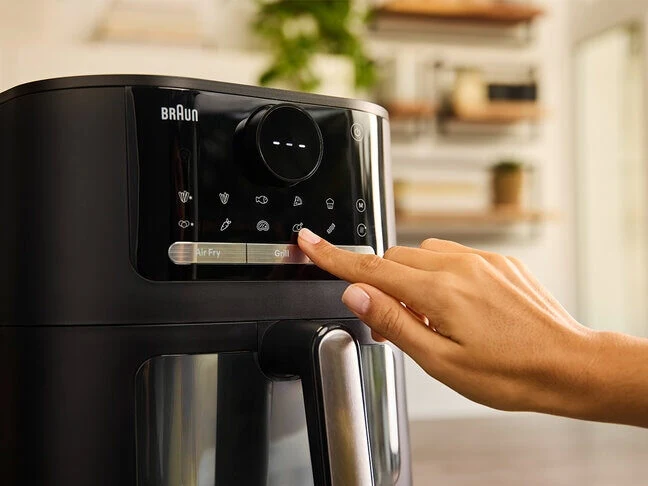Braun HF5073 Singolo 6 L Indipendente 2000 W Friggitrice ad aria calda Nero