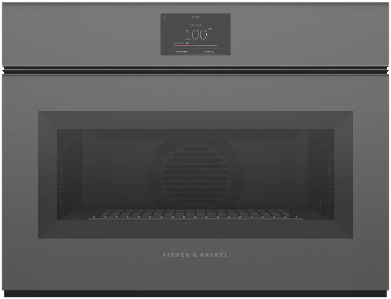 Fisher & Paykel 60cm Series 9 Minimal Handleless Compact Combi-Steam Oven