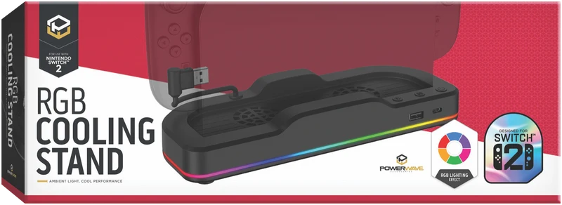 Powerwave Nintendo Switch 2 RGB Cooling Stand
