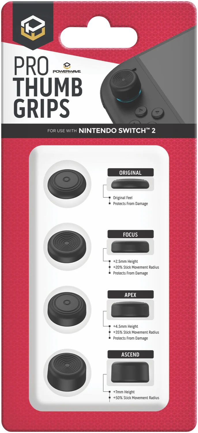 Powerwave Nintendo Switch 2 Pro Thumb Grips