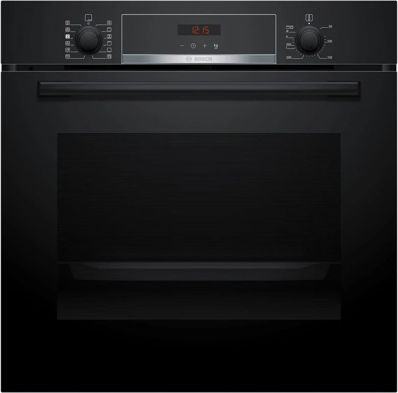 Bosch Serie 4 HQA574BB3 Forno da incasso con vapore 60 x 60 cm Nero Classe A+