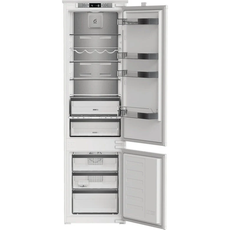Whirlpool WHKN 3283 B4E Frigorifero combinato a incasso, Total No Frost ventilato, 55 cm, Classe E, Bianco, 37 db, h 194cm