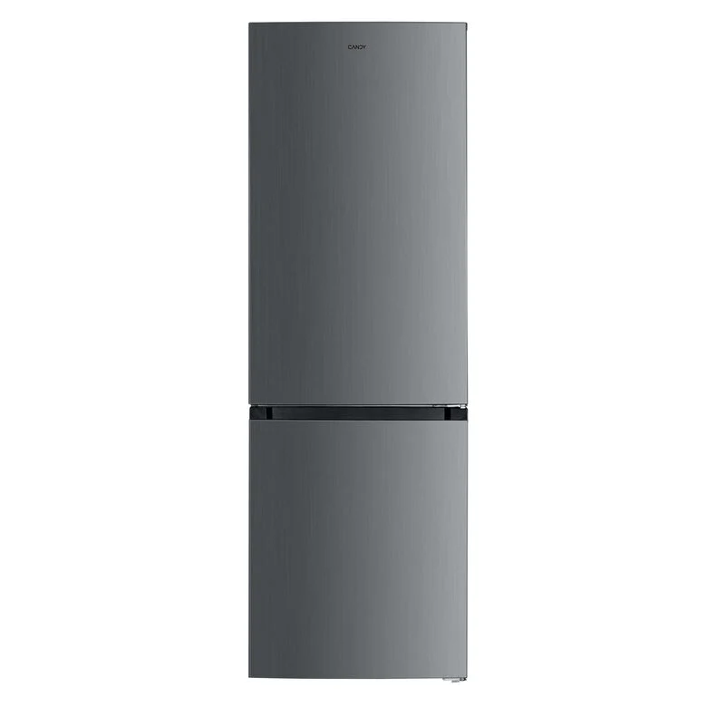 Candy CCH2T618EXBF Frigorifero Combinato A Libera Installazione, Inverter, Classe E, Acciaio Inox