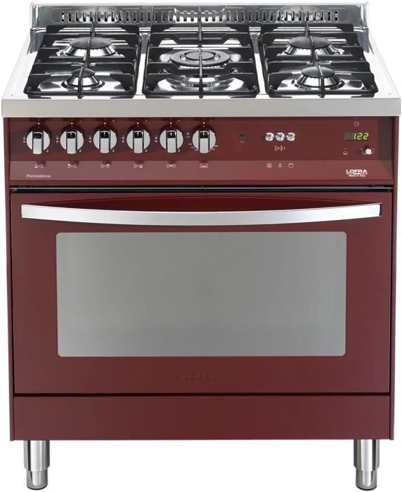 Lofra PRG86MFT/C Cucina Gas Borgogna A