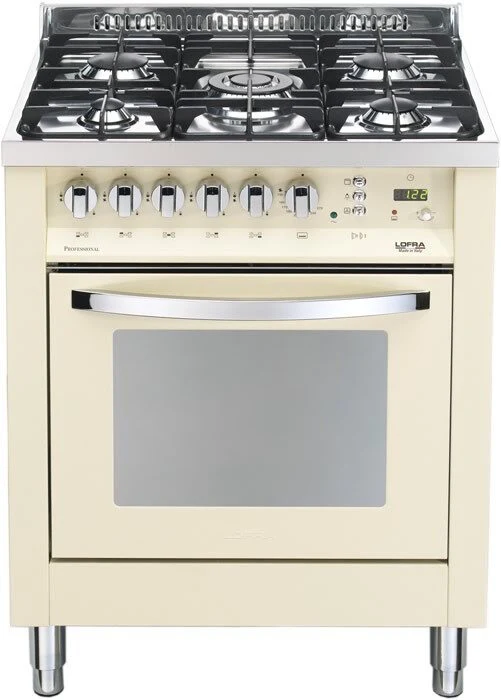 Lofra PBI76GVT/C Cucina Gas Avorio