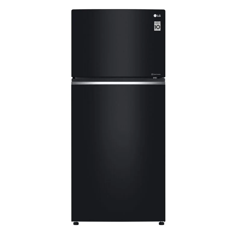 LG GTB744BMBED Frigorifero Combinato A Libera Installazione, No Frost Con Multi Air Flow, Tecnologia Linear Cooling™, Sistema Door Cooling™, Classe E, Nero