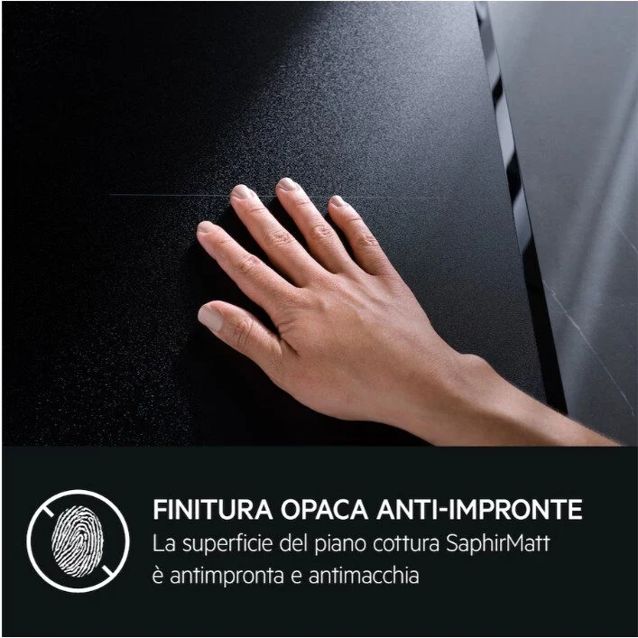 AEG TI84IB30IZ piano cottura Nero Da incasso 80 cm Piano cottura a induzione 4 Fornello(i)