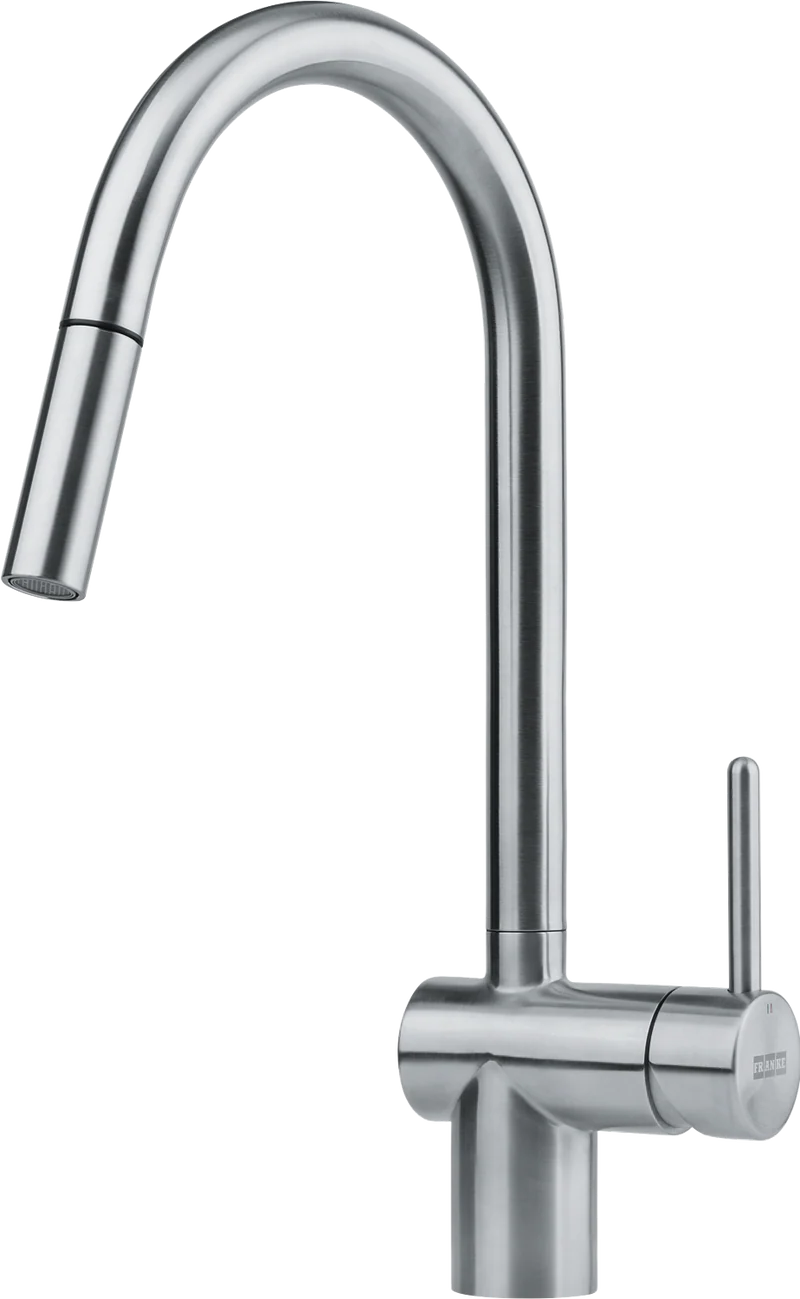 Franke Leda Neo Gooseneck Pull Down Tap - Stainless Steel