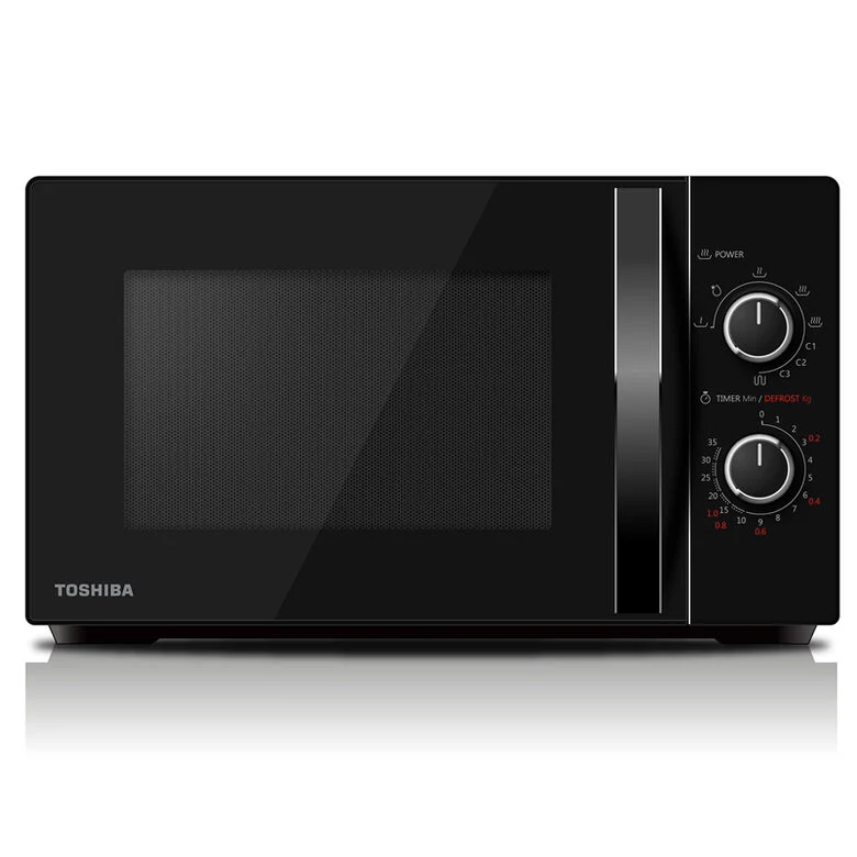 Toshiba MW-MG20P Forno a Microonde con Grill 800 W con Crispy Grill 1000 W 20 litri Nero