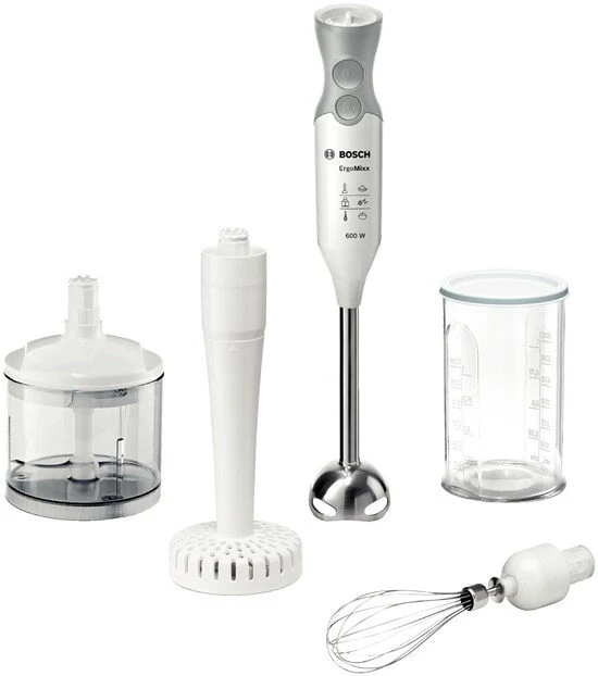 Bosch MSM66155 frullatore Frullatore ad immersione 600 W Grigio, Bianco