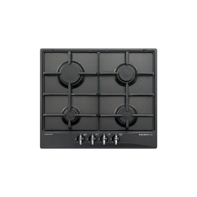 Glem Gas GT64AC Piano Cottura Antracite Da incasso 60 cm 4 Fornelli
