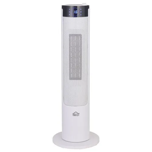 DCG Eltronic PTC5171 stufetta elettrica Interno Bianco 2200 W Riscaldatore ambiente elettrico con ventilatore
