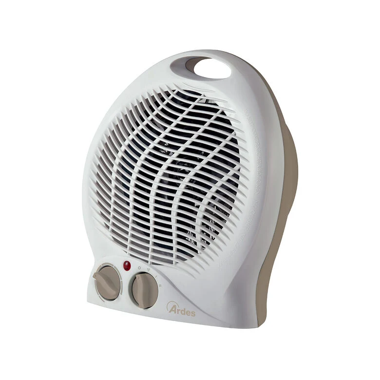 Ardes AR451F stufetta elettrica Interno Beige, Bianco 2000 W Riscaldatore ambiente elettrico con ventilatore