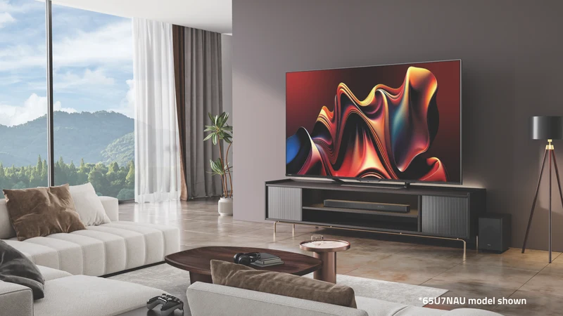 Hisense 65" U7NAU 4K Mini-LED QLED Smart TV 24