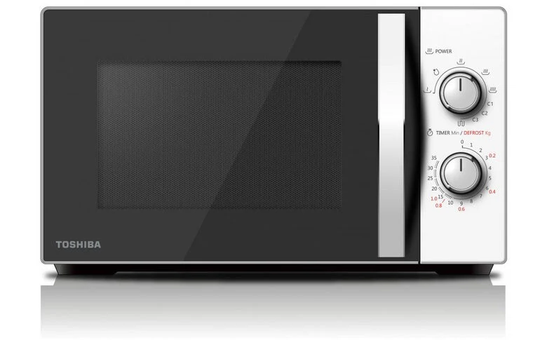 Toshiba MW-MG20P Superficie piana Microonde combinato 20 L 800 W Nero, Bianco
