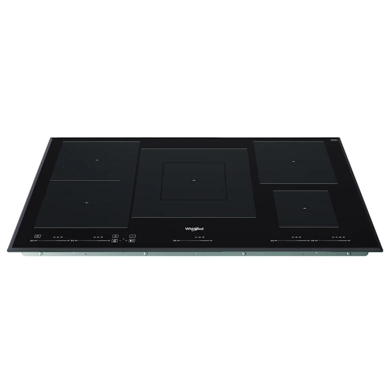 Whirlpool WT 1090 BA Nero Da incasso 90 cm Piano cottura a induzione 5 Fornello(i)