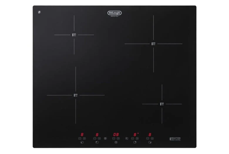 De’Longhi PIN 61 TC Nero Da incasso Piano cottura a induzione 4 Fornello(i)