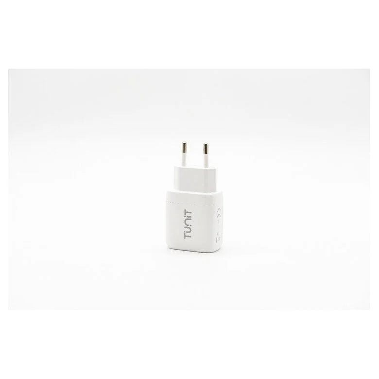 TUNIT TTWCPD20 Caricabatterie per dispositivi mobili Auricolare, Smartphone, Orologio intelligente, Tablet Bianco AC Interno