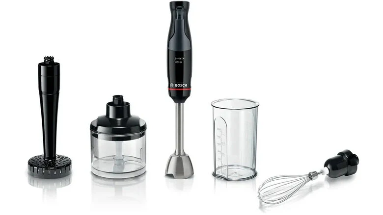 Bosch Serie 4 MSM4B623 frullatore 0,6 L Frullatore ad immersione 1000 W Antracite, Trasparente