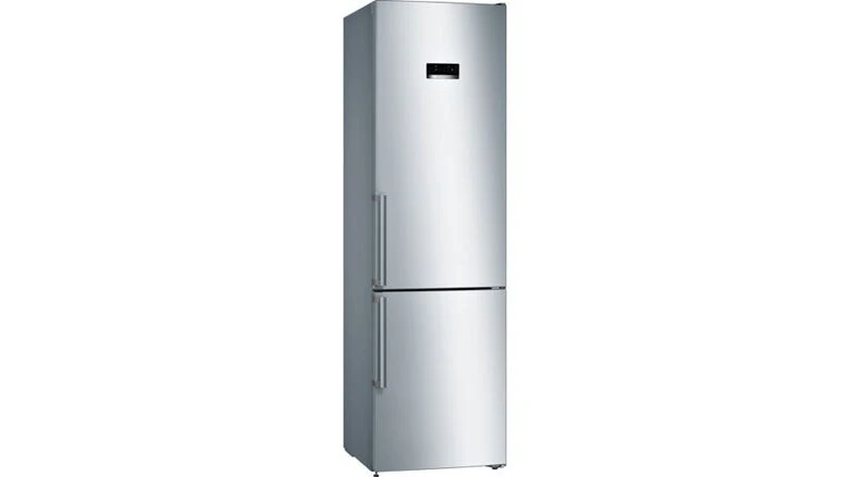 Bosch Serie 4 KGN39XIDP frigorifero con congelatore Libera installazione 368 L D Acciaio inossidabile