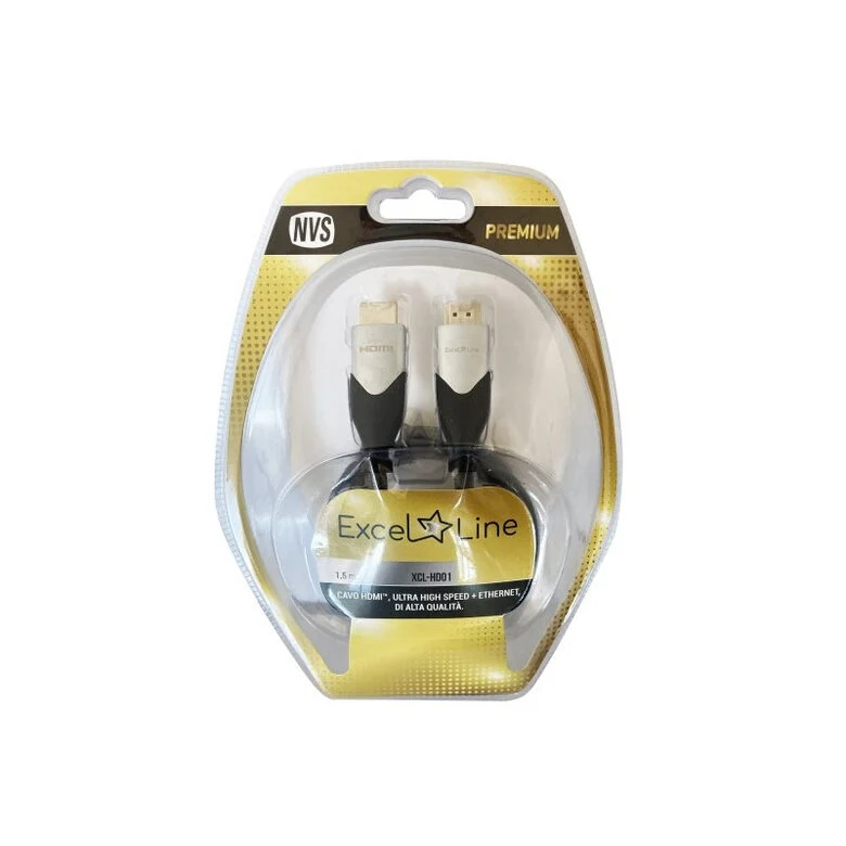 nuovaVideosuono XCLHD03 cavo HDMI 3 m HDMI tipo A (Standard) Nero