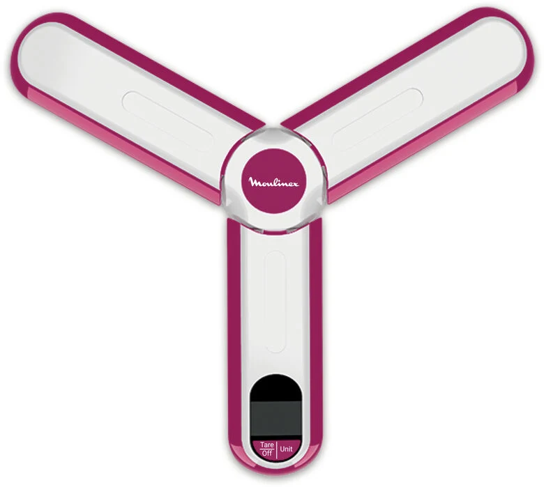 Moulinex INGENIO Rosa, Bianco Bilancia da cucina elettronica