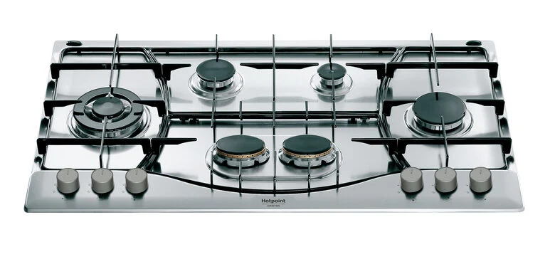 Hotpoint PHN 962 TS/IX/HA Acciaio inossidabile Da incasso 90 cm Gas 6 Fornello(i)