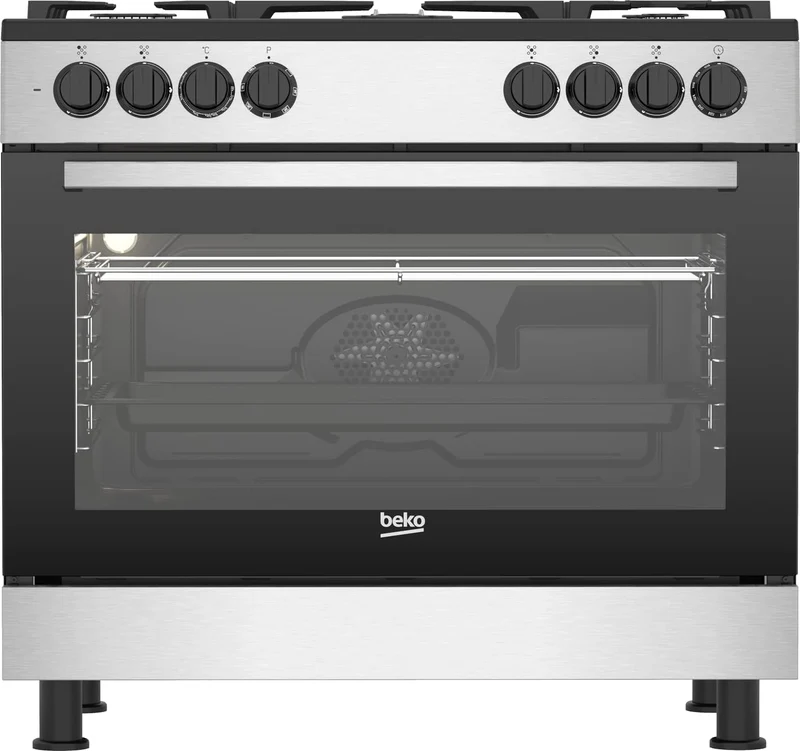 Beko Cucina GM15122DXB Inox 90x60 Ventilata
