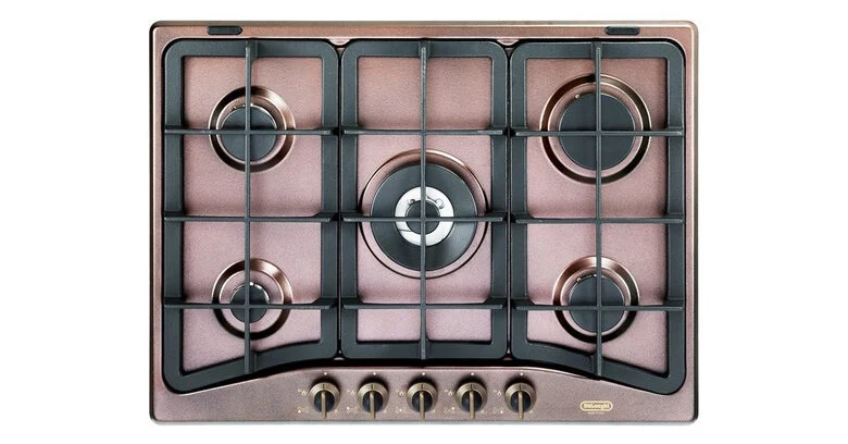 De’Longhi ROF 57 PRO piano cottura Avena Da incasso Gas 5 Fornello(i)