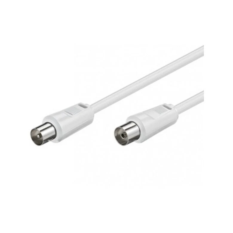 nuovaVideosuono 9/18 W cavo coassiale 2 m IEC 9.5mm Bianco