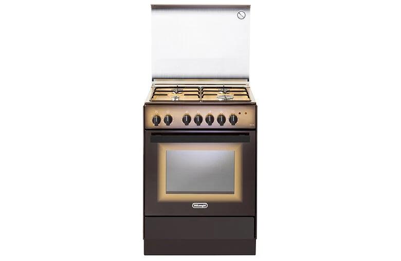 De’Longhi DEVK 65 ED cucina Piano cottura Gas Nero, Rame A