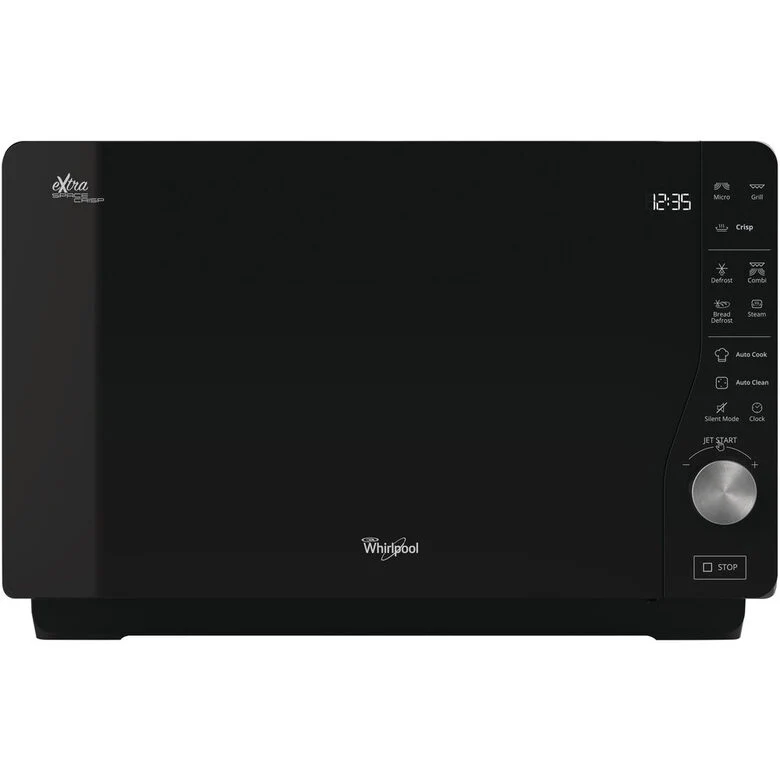 Whirlpool MWF 427 SL Superficie piana Microonde combinato 25 L 800 W Nero, Argento