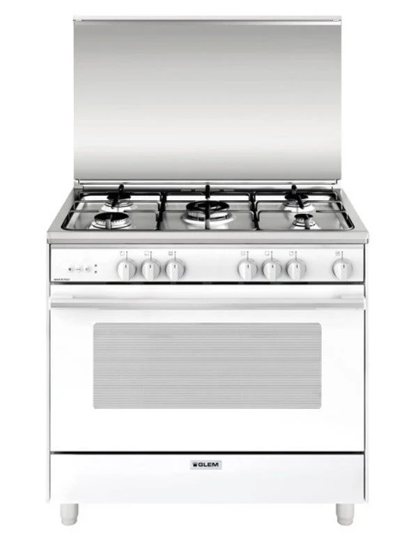 Glem Gas UN965VX Cucina a Gas Bianco A