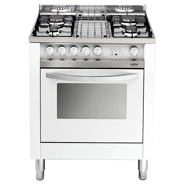 Lofra MB75GV Cucina Maxima Piano cottura Gas Acciaio inossidabile, Bianco A
