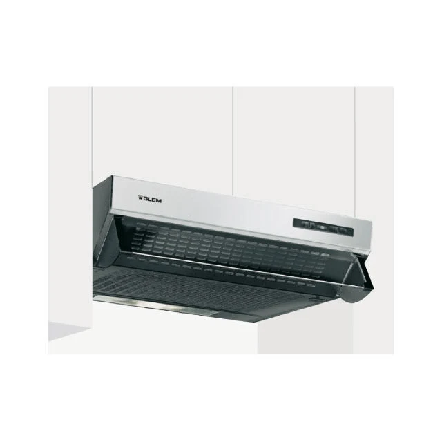 Glem Gas GHL900IX cappa aspirante Incassato Acciaio inossidabile 200 m³/h D