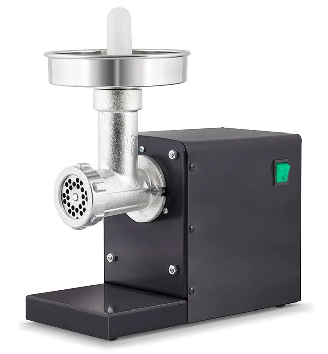 Reber 10906 N tritacarne 250 W Nero, Acciaio inossidabile