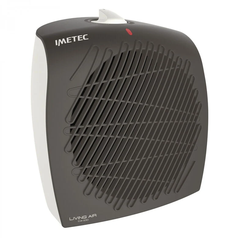 Imetec Living Air C4-100 Interno Nero, Bianco 2000 W Riscaldatore ambiente elettrico con ventilatore