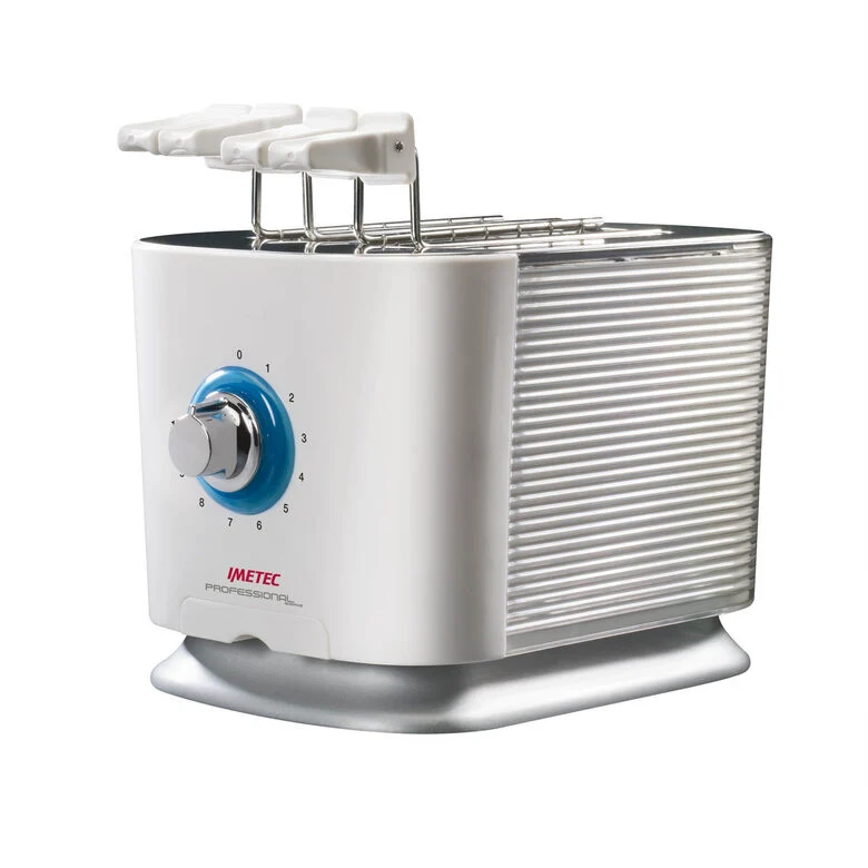 Imetec TS 600 2 fetta/e 600 W Argento, Bianco