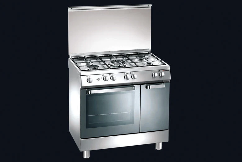 Tecnogas D824XS cucina Piano cottura Gas Acciaio inossidabile