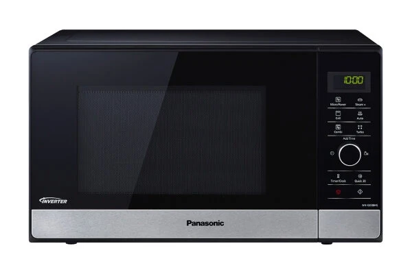 Panasonic NN-GD38HSSUG forno a microonde Superficie piana Microonde con grill 23 L 1000 W Nero, Acciaio spazzolato