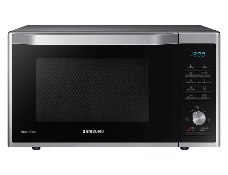 Samsung MC32J7055CT Superficie piana Microonde combinato 32 L 900 W Nero, Argento