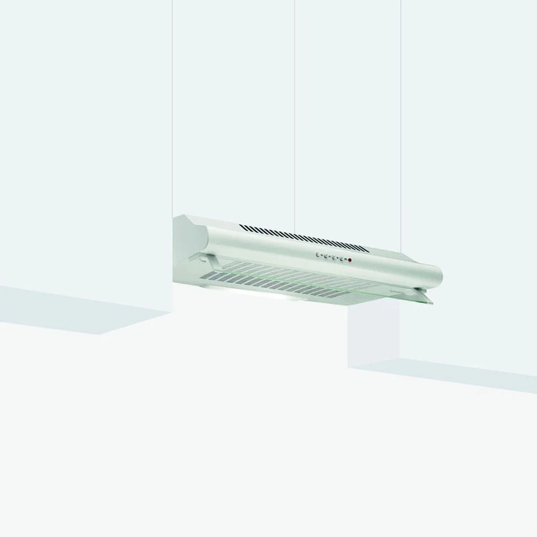 Glem Gas GHC631WH cappa aspirante a Incasso Bianco 235 m³/h C