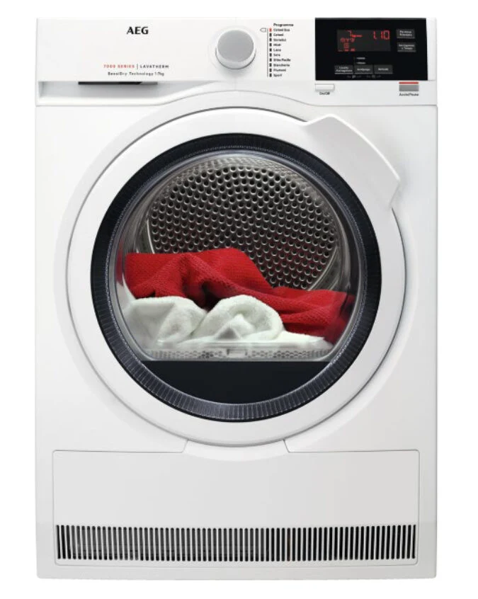 AEG T7 DBG 743 asciugatrice Libera installazione Caricamento frontale 7 kg A++ Bianco