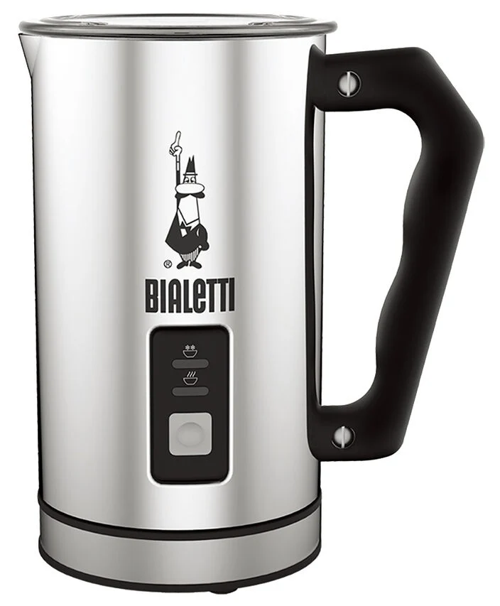 Bialetti MK01 Schiumatore per latte automatico Acciaio inossidabile