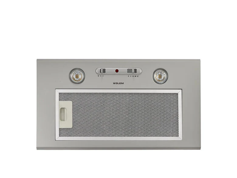Glem Gas GHF527SI cappa aspirante Integrata Argento 260 m³/h C
