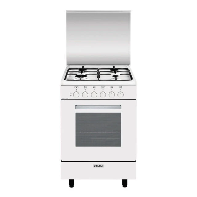 Glem Gas A554MX6 cucina Piano cottura Bianco CLASSE A